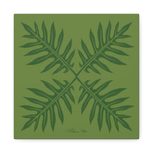 Load image into Gallery viewer, Ho’ohiki Quilt Canvas (Green)
