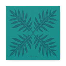 Load image into Gallery viewer, Ho’ohiki Quilt Canvas (Teal)
