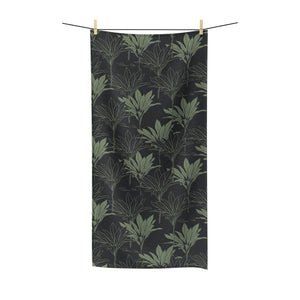 Kī Polycotton Towel (Gray/Sage)