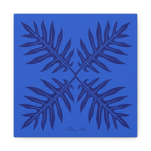 Load image into Gallery viewer, Ho’ohiki Quilt Canvas (Blue)

