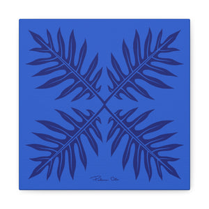 Ho’ohiki Quilt Canvas (Blue)