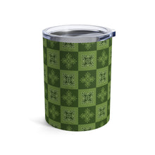Load image into Gallery viewer, Ulu Quilt Tumbler Cup 10oz (Light Green)
