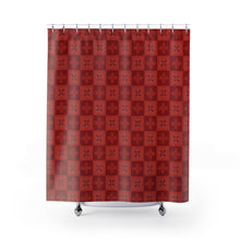 Load image into Gallery viewer, Ulu Quilt Shower Curtain (Light Red)
