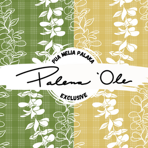 EXCLUSIVE Pua Melia Palaka Seamless Pattern (2 Files included)