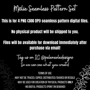 Mālie Seamless Pattern Set (4 Files included)