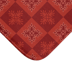 Ulu Quilt Bath Mat (Light Red)