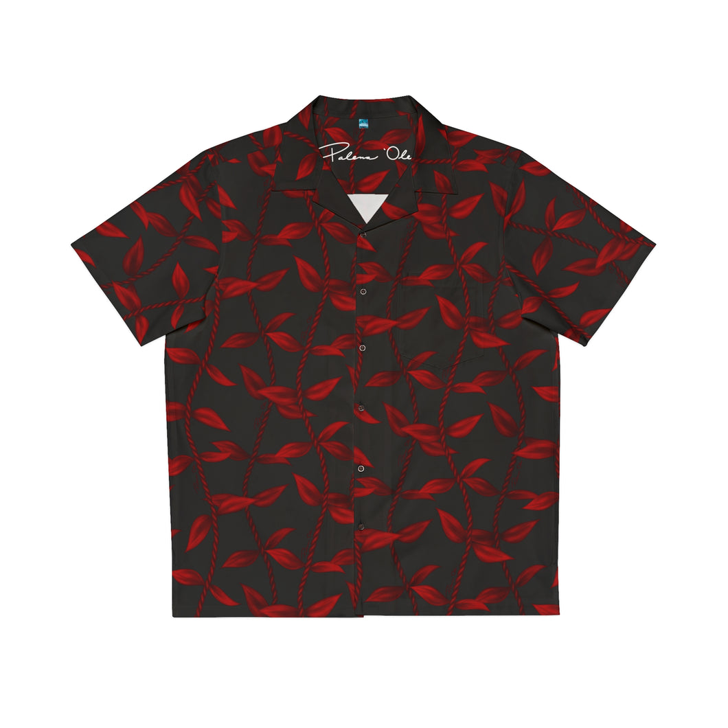 Red Lei Lā’ī Aloha Shirt