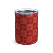 Load image into Gallery viewer, Ulu Quilt Tumbler Cup 10oz (Light Red)
