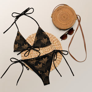 Kī string bikini TOP ONLY (Brown)