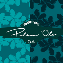 Load image into Gallery viewer, Teal Hunneh Girl Seamless Pattern Set (2 Files included)
