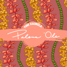 Load image into Gallery viewer, Pink Kauwela Seamless Pattern
