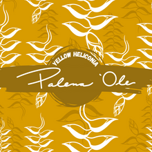 Load image into Gallery viewer, Yellow Heliconia Seamless Pattern
