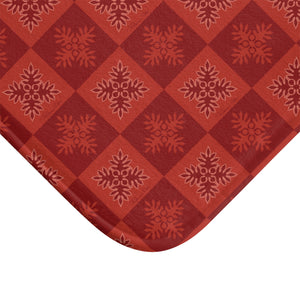 Ulu Quilt Bath Mat (Light Red)