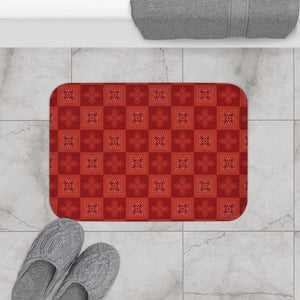 Ulu Quilt Bath Mat (Light Red)