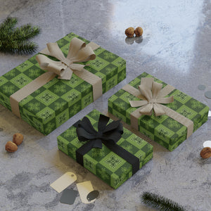 Ulu Quilt Wrapping Paper (Light Green)