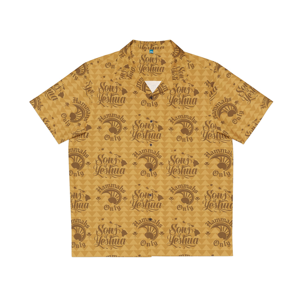 Sons of Yeshua Aloha Shirt (Mustard)