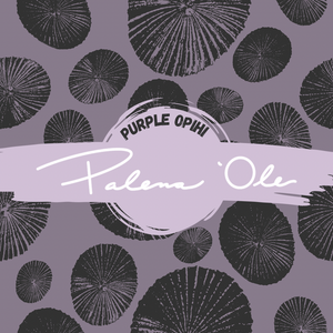 Purple Opihi Seamless Pattern
