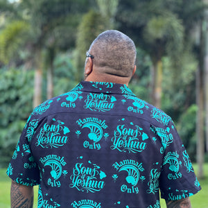 Sons of Yeshua Aloha Shirt (Teal)