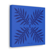 Load image into Gallery viewer, Ho’ohiki Quilt Canvas (Blue)
