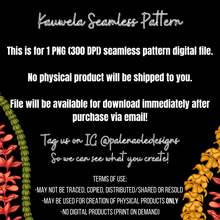Load image into Gallery viewer, Kauwela Seamless Pattern
