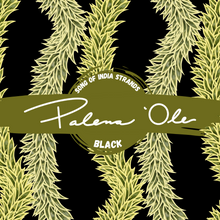 Load image into Gallery viewer, Black Song of India Strands Seamless Pattern
