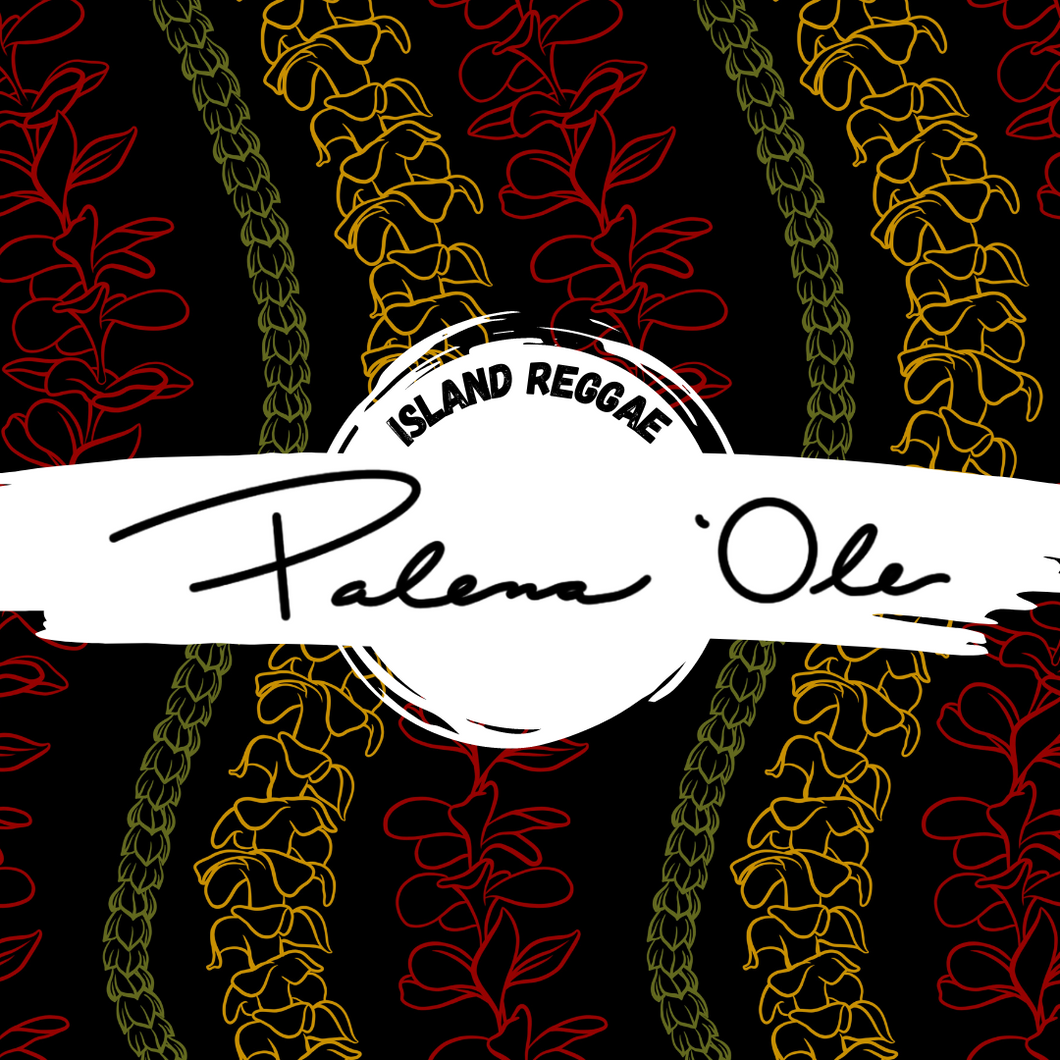 Island Reggae Seamless Pattern