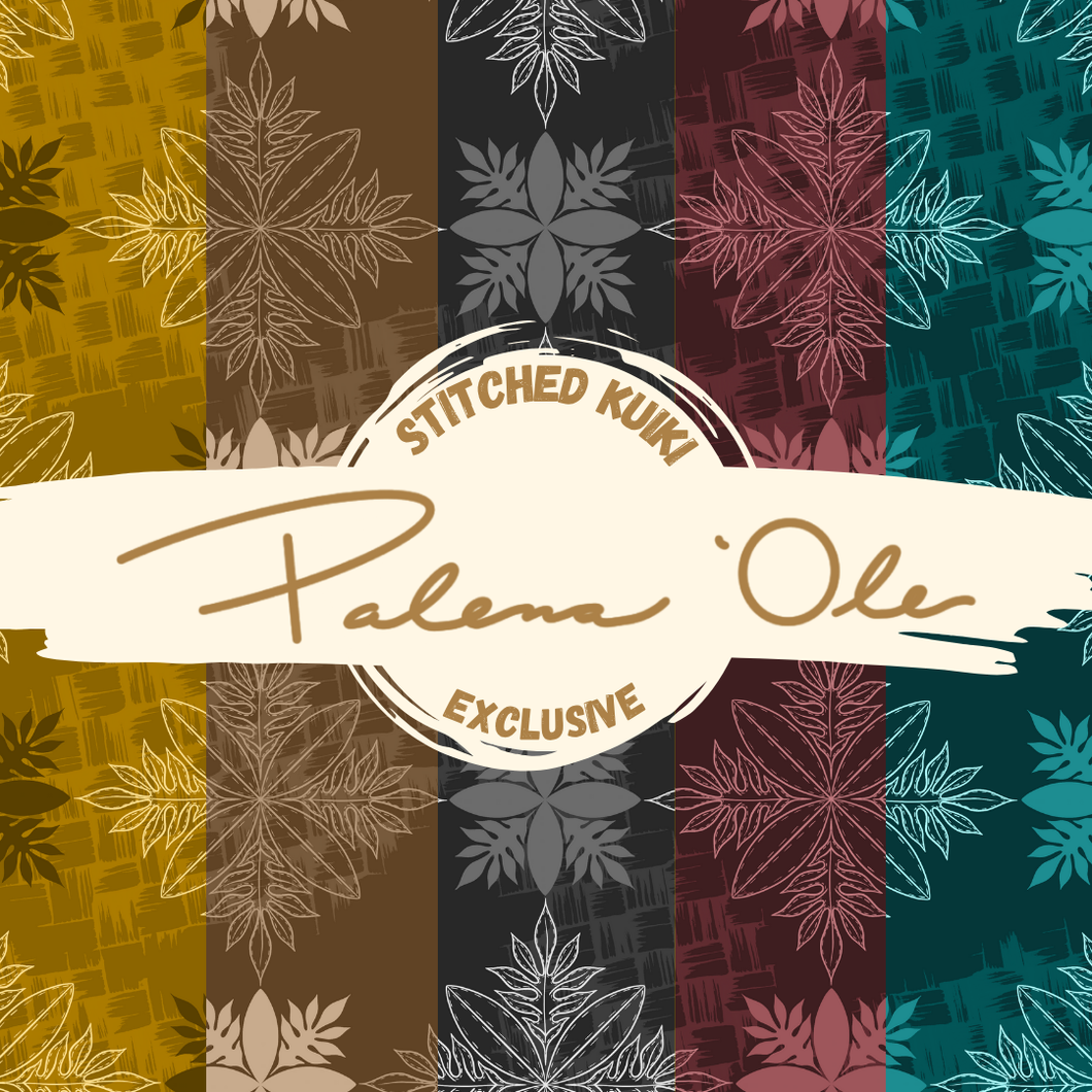 EXCLUSIVE Stitched Kuiki Seamless Pattern (5 Files included)