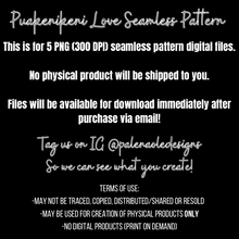 Load image into Gallery viewer, Puakenikeni Love Seamless Pattern (5 Files Included)
