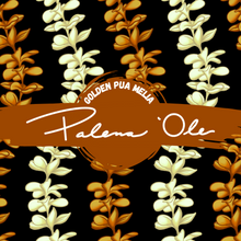 Load image into Gallery viewer, Golden Pua Melia Seamless Pattern
