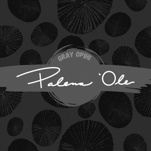 Gray Opihi Seamless Pattern