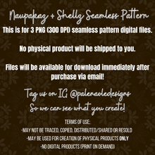 Load image into Gallery viewer, EXCLUSIVE Naupakaz + Shellz Seamless Pattern (3 Files included)
