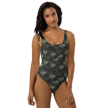 Load image into Gallery viewer, Kī One-Piece Swimsuit (Gray/Sage)
