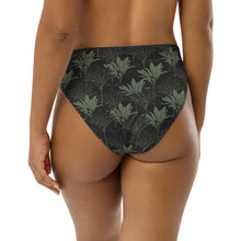 Load image into Gallery viewer, Kī high-waisted bikini bottom (Gray/Sage)
