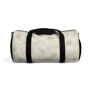 Hibiscus Duffel Bag (Off White)