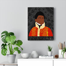 Load image into Gallery viewer, King Kamehameha II Canvas Gallery Wraps (Black)
