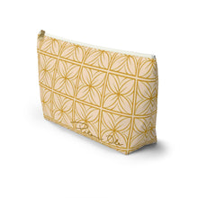 Load image into Gallery viewer, Lani Accessory Pouch w T-bottom (Yellow)
