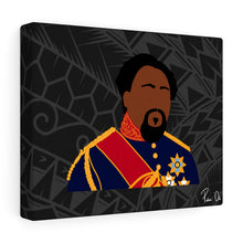 Load image into Gallery viewer, King Kamehameha V Canvas Gallery Wraps (Black)
