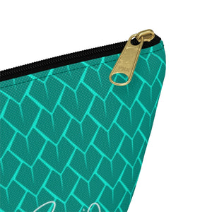 Spear Script Accessory Pouch w T-bottom