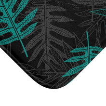 Load image into Gallery viewer, Laua’e Bath Mat (Teal)
