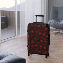 Load image into Gallery viewer, Hibiscus Suitcase (Red Outline)
