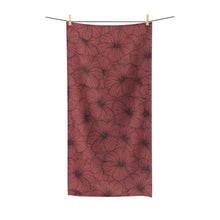 Load image into Gallery viewer, Hibiscus Polycotton Towel (Pink)
