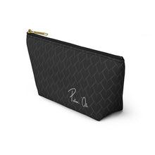 Load image into Gallery viewer, Spear Script Accessory Pouch w T-bottom
