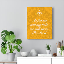 Load image into Gallery viewer, Scripture Canvas Gallery Wraps (Yellow)
