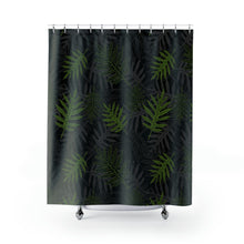 Load image into Gallery viewer, Laua’e Shower Curtain (Green)
