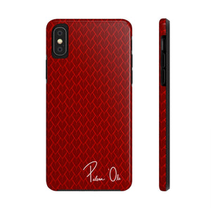 Spear Script Phone Case (Red)