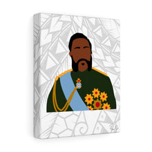 Load image into Gallery viewer, King Kalākaua Canvas Gallery Wraps (White)
