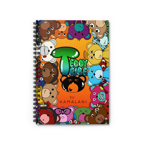 TEDDY TRIBE Spiral Notebook - Ruled Line (Full Tribe)