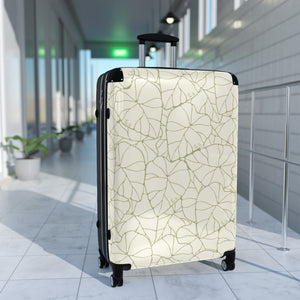 Kalo Suitcase (White/Green)