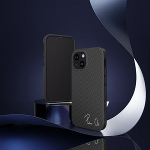 Spear Script Phone Case (Gray)