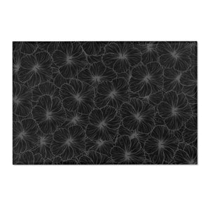 Hibiscus Area Rug (Gray)